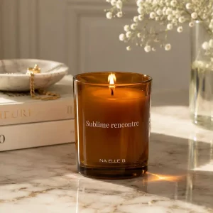 Bougie parfumée personnalisée pour entreprise