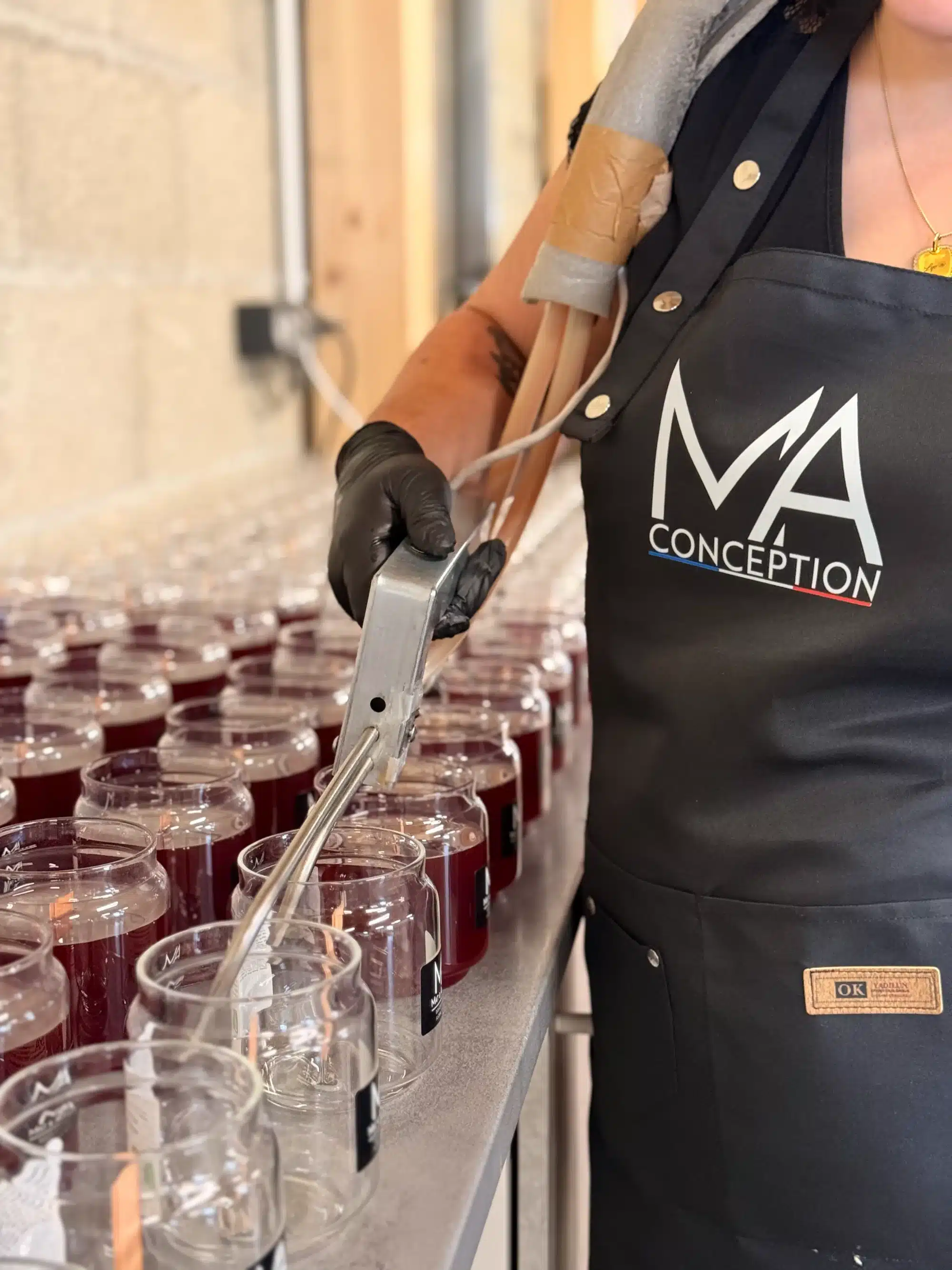 Atelier fabrication bougies MA CONCEPTION